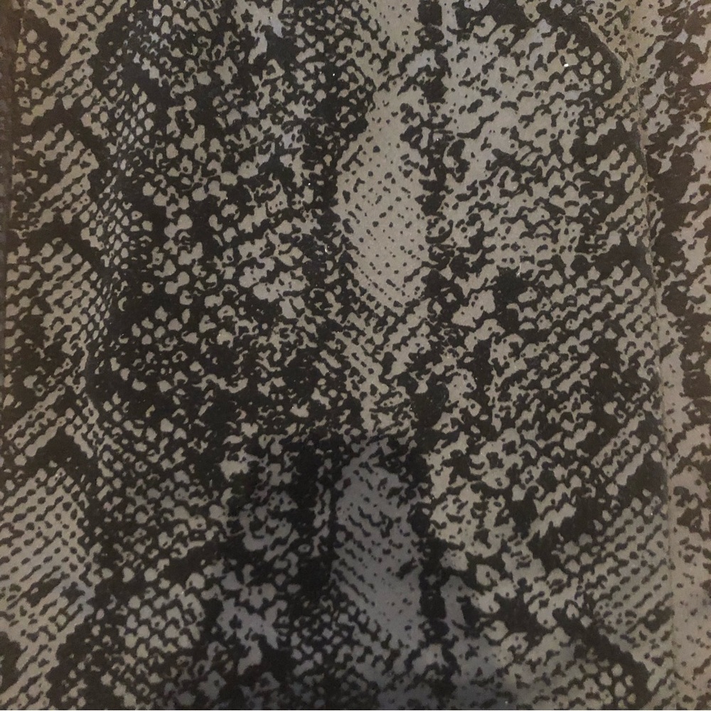 Calvin Klein Snake Skin Velvet Dress - Picture 2 of 5